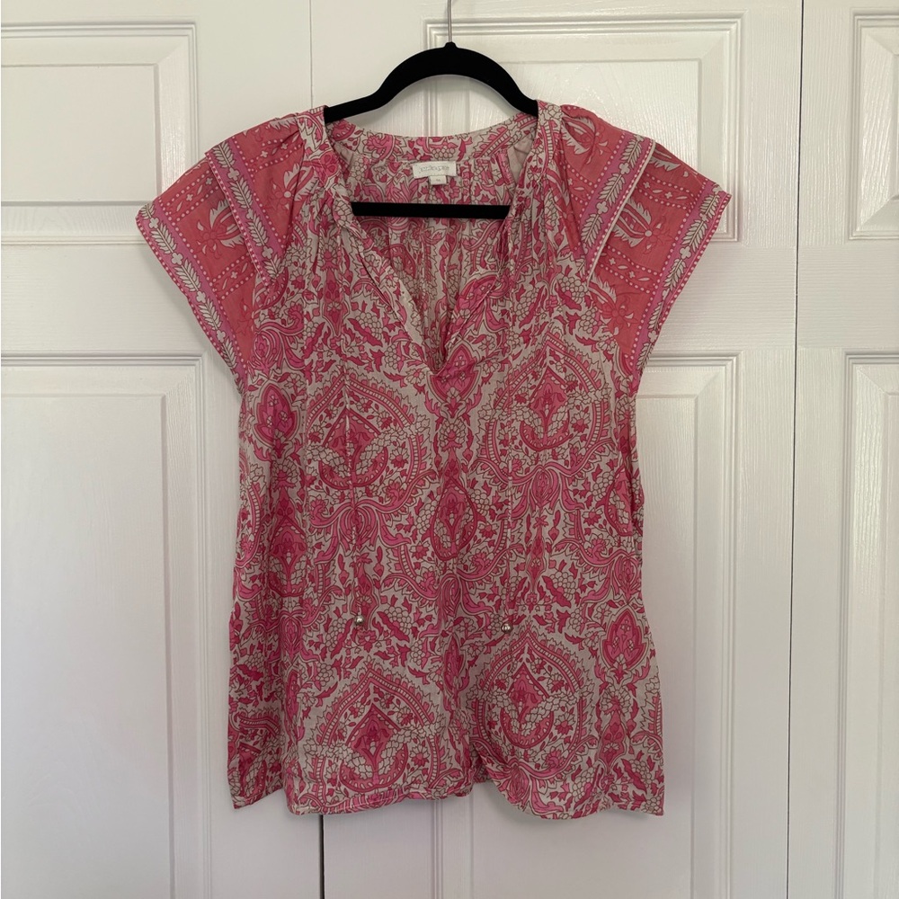 Pink Paisley Women's Top